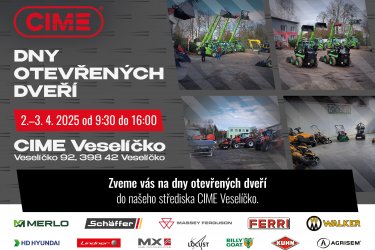 DNY OTEVŘENÝCH DVEŘÍ 2. 4. - 3. 4. 2025 VESELÍČKO