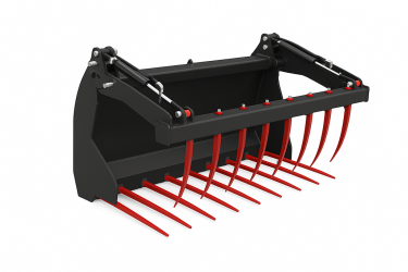 Drapáky na hnůj/slámu pro malé čelní nakladače MX C