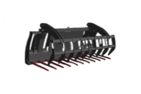 Drapáky na hnůj/slámu pro teleskopické manipulátory a kolové nakladače