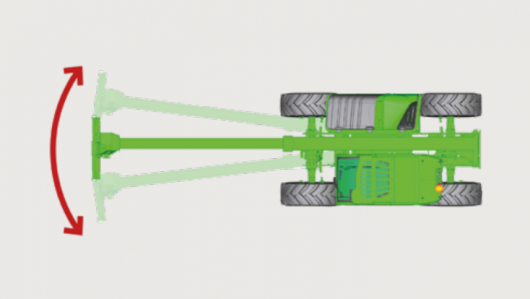 Boční posuv výložníku