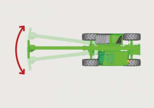 Systém bočního posunu výložníku