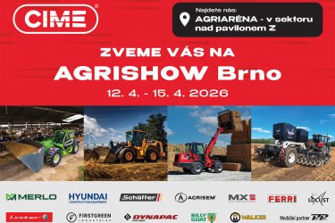 AGRISHOW 2026 v Brně
