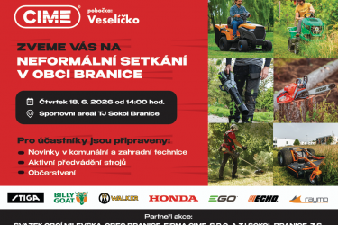 Neformální setkání v obci Branice 2026