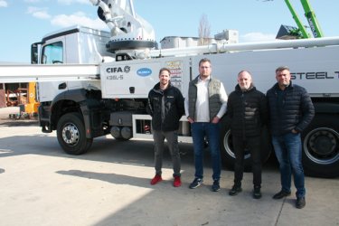 Strategické spojenectví pro betonářskou techniku: CIME-bau a Globex stroje spojují síly